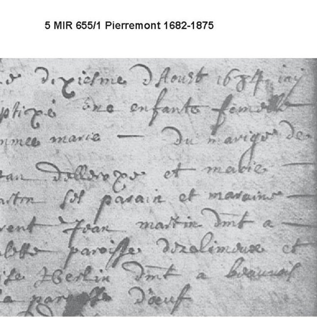 Acte de naissance