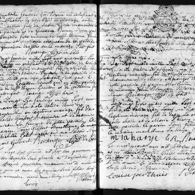 Acte de Baptême