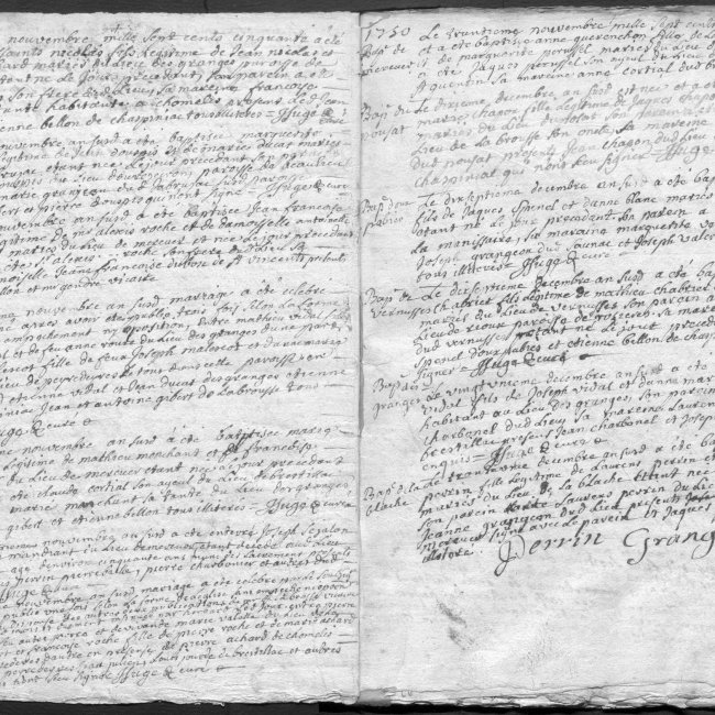 Acte de Baptême