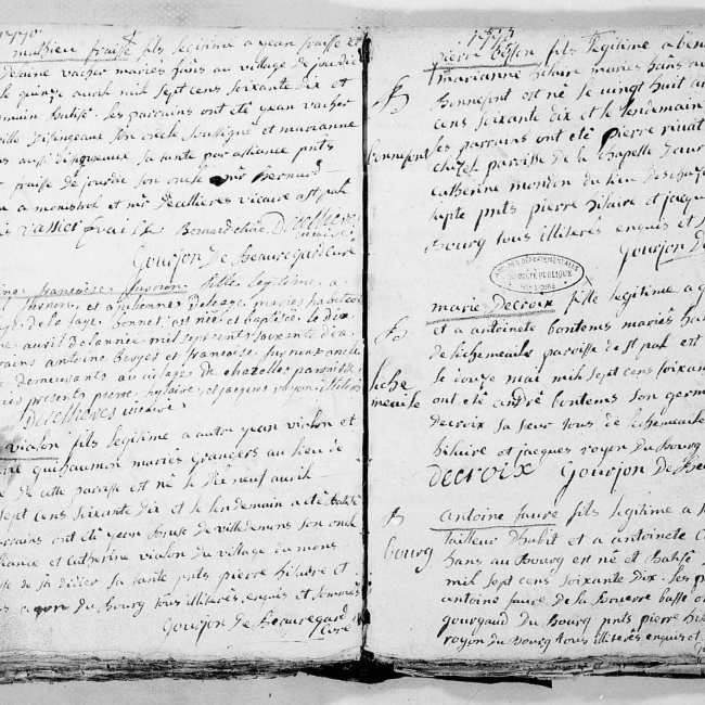 Acte de Baptême