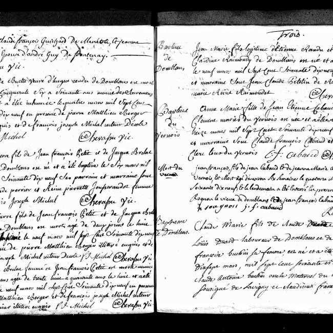Acte de Baptême
