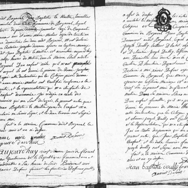 Acte de naissance