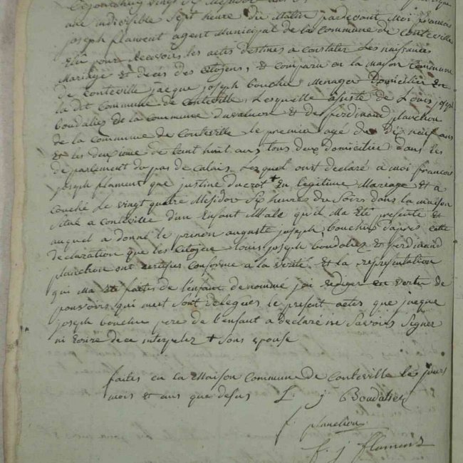 Acte de naissance