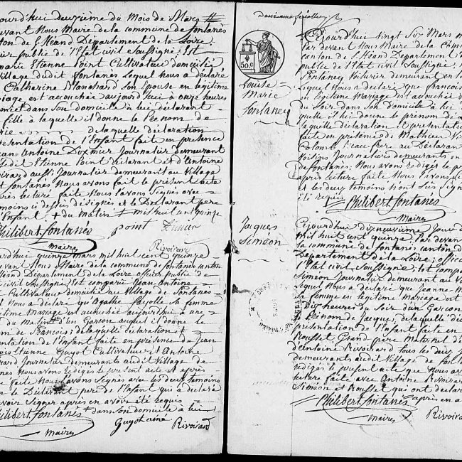 Acte de naissance