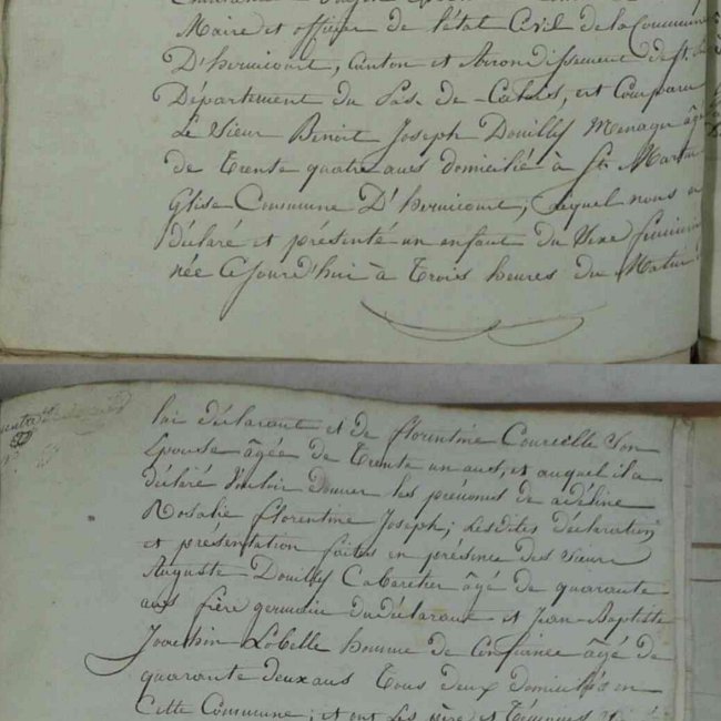 Acte de naissance