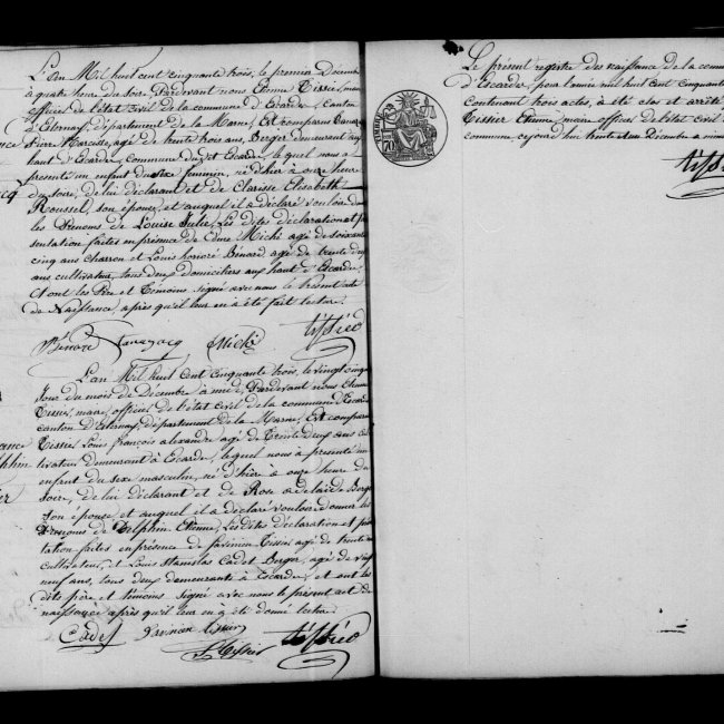 Acte de naissance