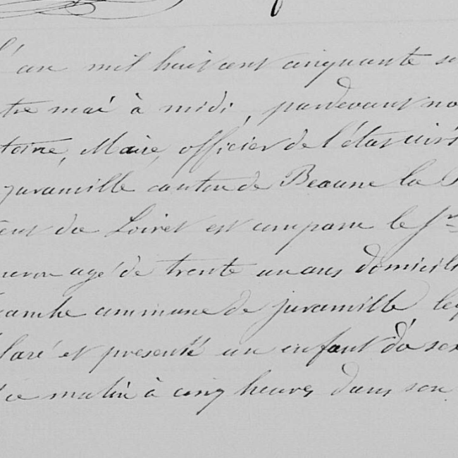 Acte de naissance