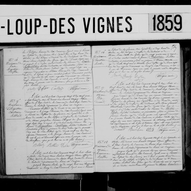 Acte de naissance