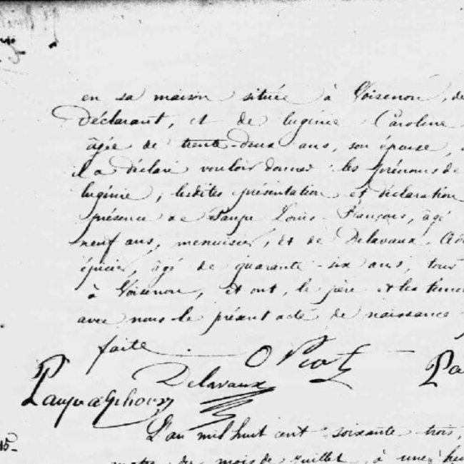 Acte de naissance