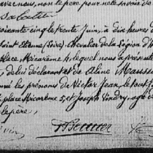 Acte de naissance
