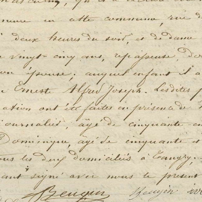 Acte de naissance