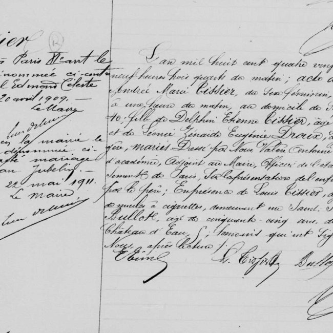 Acte de naissance