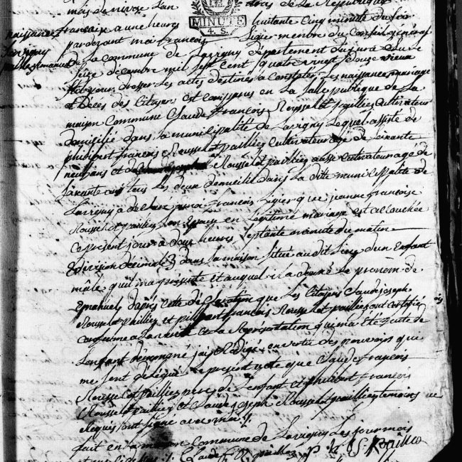 Acte de naissance