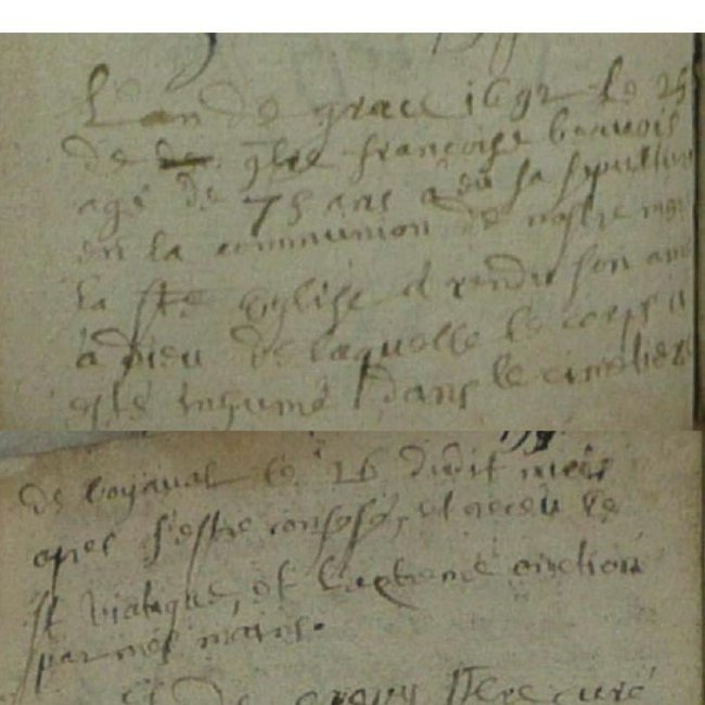 Acte de décès