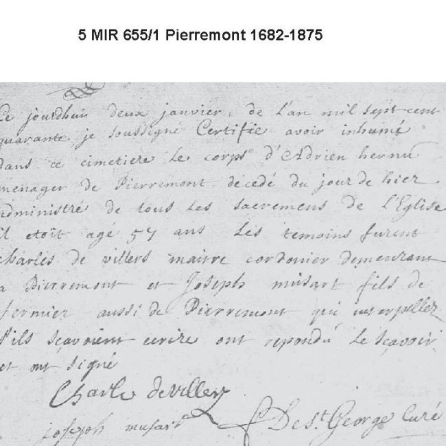 Acte de décès