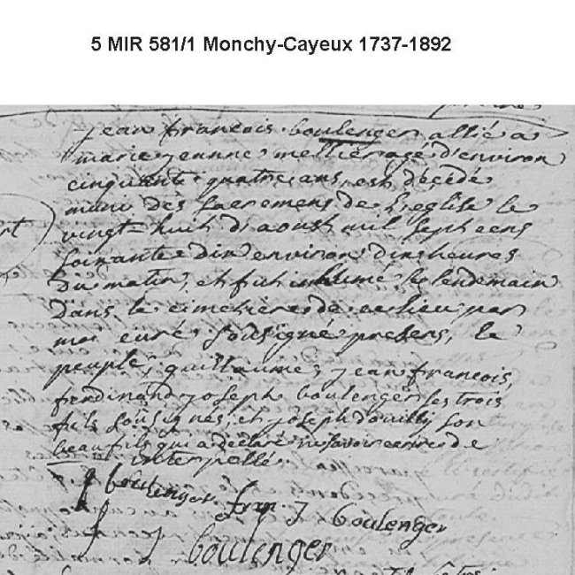 Acte de décès