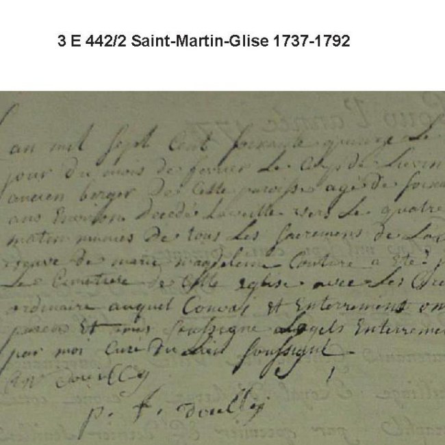 Acte de décès