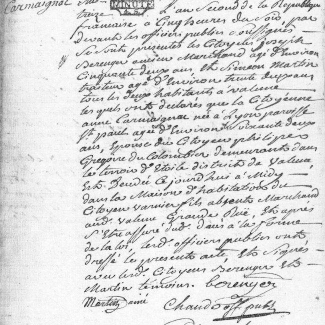 Acte de décès