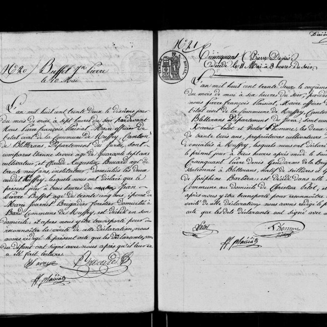 Acte de décès