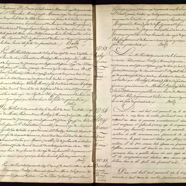 Acte de décès