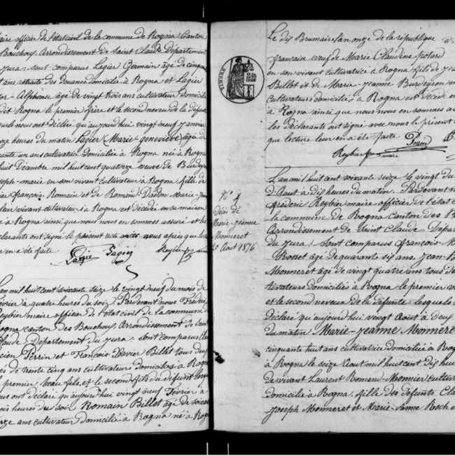 Acte de décès