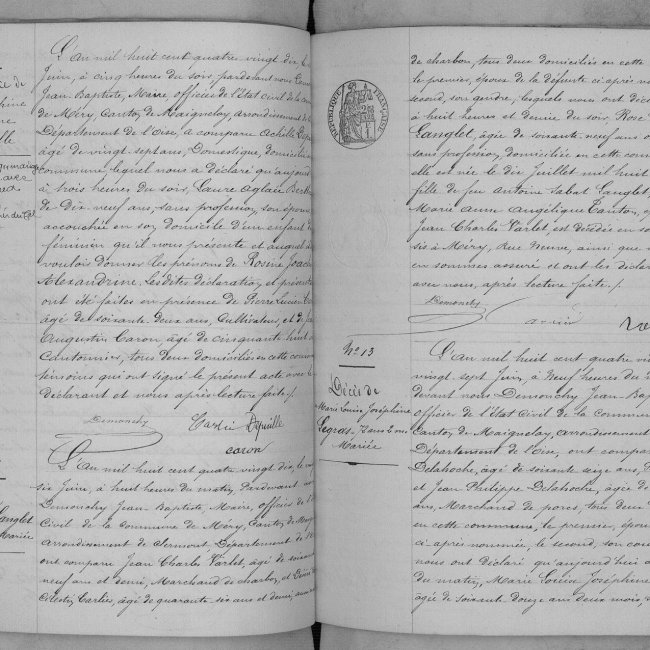 Acte de décès