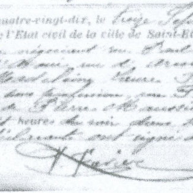 Acte de décès