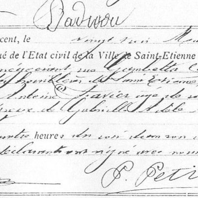 Acte de décès