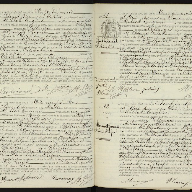 Acte de décès