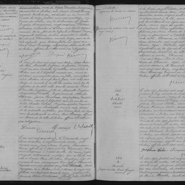 Acte de décès
