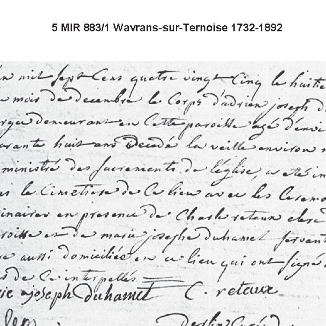 Acte de décès