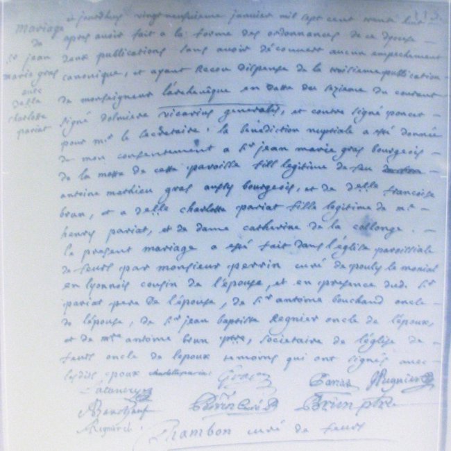 Acte de mariage