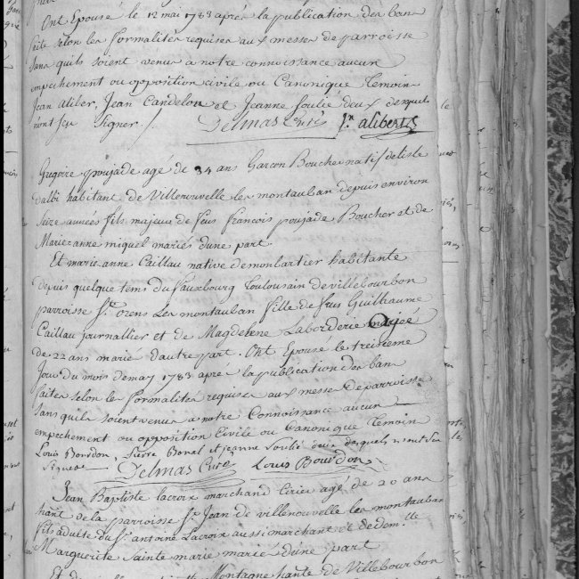 Acte de mariage