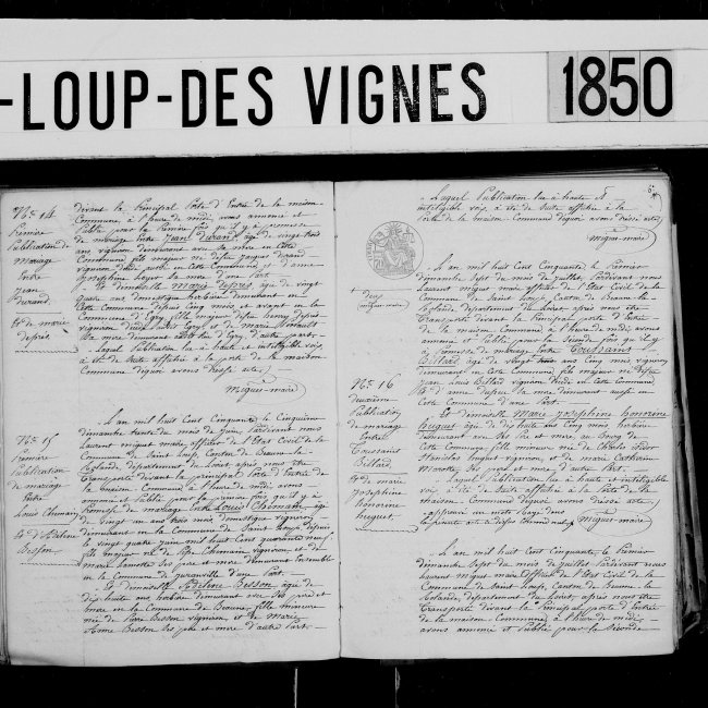 Acte de mariage